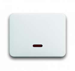ABB BJE Alpha Nea/Exl Бел мат Клавиша для светорегулятора псевдосенсорного арт. 6599-0-2823