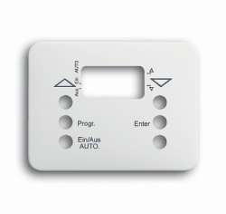 ABB BJE Alpha Nea/Exl Бел мат Накладка датчика освещен-сти и силы ветра арт. 1710-0-3130