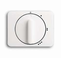 ABB BJE Alpha Nea/Exl Бел мат Накладка с ручкой поворотного переключателя 0-1-2-3 арт. 1710-0-3116