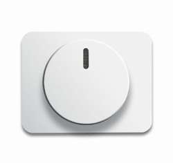 ABB BJE Alpha Nea/Exl Бел мат Накладка светорегулятора поворотного арт. 6599-0-1540