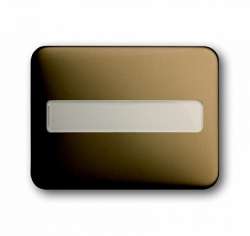 ABB BJE Alpha Nea/Exl Бронза Клавиша 1-ая с шильдиком арт. 1751-0-1757