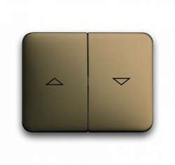 ABB BJE Alpha Nea/Exl Бронза Клавиша жалюзийная арт. 1751-0-1831