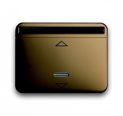 ABB BJE Alpha Nea/Exl Бронза Накладка светорегулятора с ДУ арт. 6020-0-1317