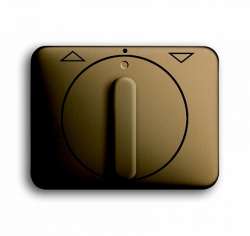 ABB BJE Alpha Nea/Exl Бронза Накладка выключателя жалюзийного поворотного арт. 1753-0-1175