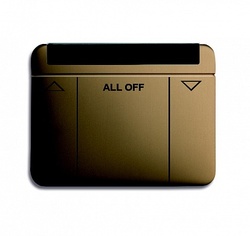 ABB BJE Alpha Nea/Exl Бронза Настенный пульт ИК ДУ Буш-Фернконтроль 1канал арт. 6020-0-0762