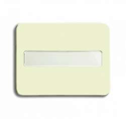 ABB BJE Alpha Nea/Exl Крем Клавиша 1-я с шильдиком арт. 1751-0-2540