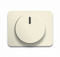 ABB BJE Alpha Nea/Exl Крем Накладка светорегулятора поворотного арт. 6599-0-2803