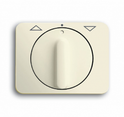 ABB BJE Alpha Nea/Exl Крем Накладка выключателя жалюзийного поворотного арт. 1710-0-2330