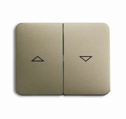 ABB BJE Alpha Nea/Exl Палладий Клавиша 2-ая жалюзийная арт. 1751-0-2831