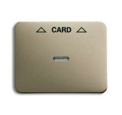 ABB BJE Alpha Nea/Exl Палладий Накладка карточного выкл (мех 2025 U) арт. 1710-0-3305