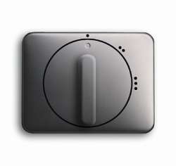 ABB BJE Alpha Nea/Exl Платина Накладка с ручкой поворотного переключателя 1-2-3 арт. 1710-0-3424