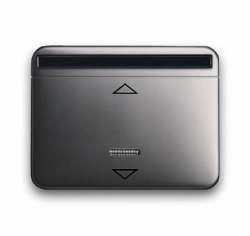 ABB BJE Alpha Nea/Exl Платина Накладка светорегулятора с ДУ арт. 6020-0-1316