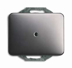 ABB BJE Alpha Nea/Exl Платина Вывод кабеля (с суппортом) арт. 1710-0-0904