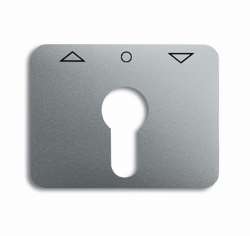 ABB BJE Alpha Nea/Exl Титан Накладка для выключателя жалюзийного с замком арт. 1710-0-3329