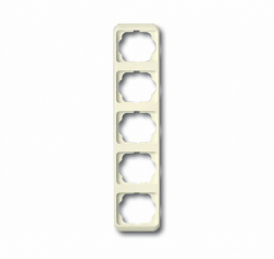 ABB BJE Alpha Nea Крем Рамка 5-ая верт арт. 1754-0-3781