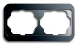ABB BJE Alpha Nea Платина Рамка 2-ая гориз арт. 1754-0-4524