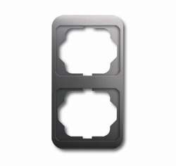 ABB BJE Alpha Nea Платина Рамка 2-ая верт арт. 1754-0-1660