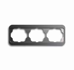 ABB BJE Alpha Nea Платина Рамка 3-ая гориз арт. 1754-0-1637