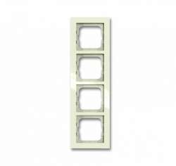 ABB BJE Axcent Chalet-белый Рамка 4-ая арт. 1754-0-4489