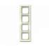 ABB BJE Axcent Chalet-белый Рамка 4-ая арт. 1754-0-4489
