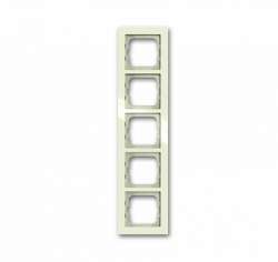 ABB BJE Axcent Chalet-белый Рамка 5-ая арт. 1754-0-4490