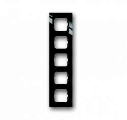 ABB BJE Axcent Черный Рамка 5-ая арт. 1754-0-4413