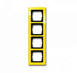 ABB BJE Axcent Желтый Рамка 4-ая арт. 1754-0-4348