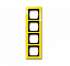 ABB BJE Axcent Желтый Рамка 5-ая арт. 1754-0-4349