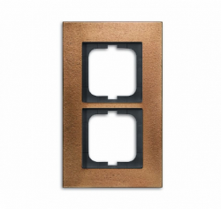 ABB BJE Carat Бронза Рамка 2-ая арт. 1754-0-4259