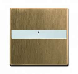 ABB BJE Династия Античная латунь Клавиша с полем для надписи, со световодом арт. 1731-0-2024