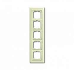 ABB BJE Династия Слоновая кость Рамка 5-ая арт. 1754-0-4604