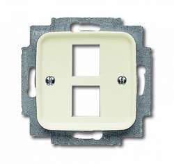 ABB BJE Duro Корпус 2-ой ТЛФ и комп розетки прямой (мех 210, 211) арт. 1753-0-3957