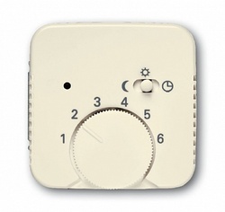 ABB BJE Duro Накладка регулятора тёплого пола (мех 1095 U, 1096 U) арт. 1710-0-3555