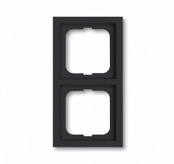 ABB BJE Future Чёрный Антрацит Рамка 2-ая арт. 1754-0-4241