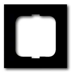 ABB BJE Future Linear Черный бархат Рамка 1-ая арт. 1754-0-4532