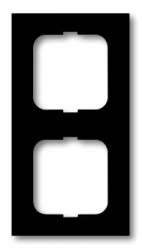 ABB BJE Future Linear Черный бархат Рамка 2-ая арт. 1754-0-4534