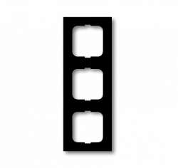 ABB BJE Future Linear Черный бархат Рамка 3-ая арт. 1754-0-4421