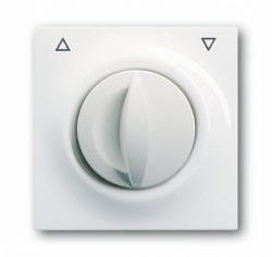 ABB BJE Impuls Бел Накладка выключателя жалюзийного поворотного арт. 1753-0-4864