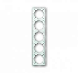 ABB BJE Impuls Бел Рамка 5-ая арт. 1754-0-2452