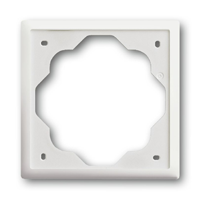 ABB BJE Impuls Белый бархат Рамка 1-ая арт. 1754-0-4430
