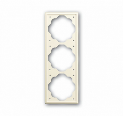 ABB BJE Impuls Беж Рамка 3-ая арт. 1754-0-4314