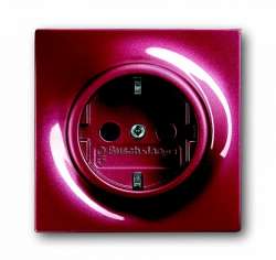 ABB BJE Impuls Бордо Розетка с/з арт. 2011-0-3868