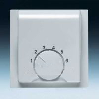 ABB BJE Impuls Чёрный Бриллиант Накладка для терморегулятора (мех 1095 U, 1096 U) арт. 1710-0-3576