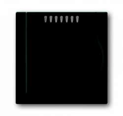 ABB BJE Impuls Чёрный Бриллиант Накладка усилителя мощности светорегулятора арт. 6599-0-2647