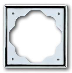 ABB BJE Impuls Хром Рамка 1-ая арт. 1754-0-4514