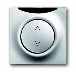 ABB BJE Impuls Серебро металлик Накладка светорегулятора с ДУ арт. 6020-0-1386