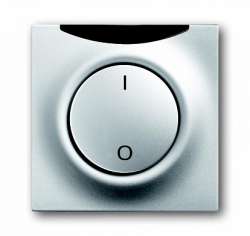 ABB BJE Impuls Серебро металлик Накладка выключателя с ДУ арт. 6020-0-1388