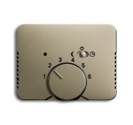 ABB BJE Impuls Шампань Накладка для терморегулятора (мех 1095 U, 1096 U) арт. 1710-0-3579