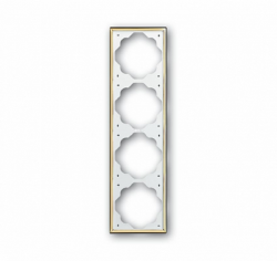 ABB BJE Impuls Золото Рамка 4-ая арт. 1754-0-3641