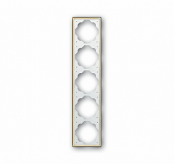 ABB BJE Impuls Золото Рамка 5-ая арт. 1754-0-3690